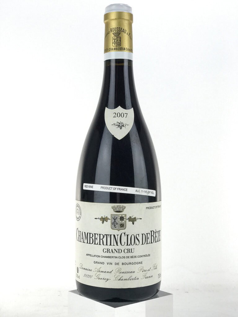 Armand Rousseau Chambertin Clos de Beze 2007