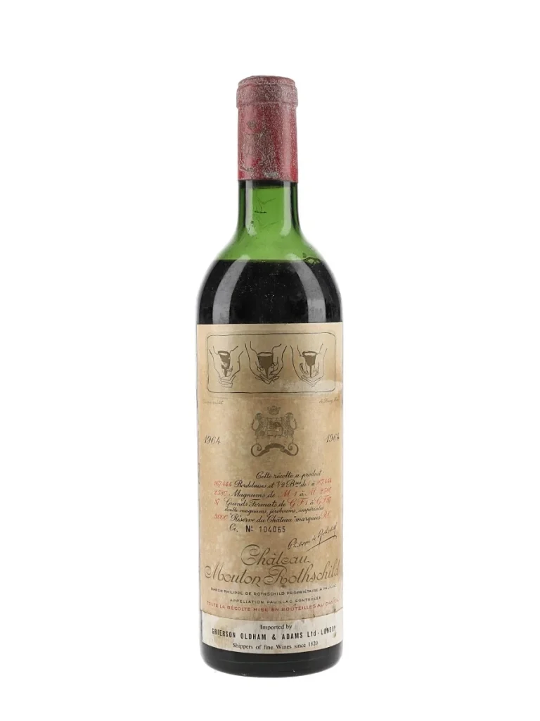 Chateau Mouton Rothschild 1964