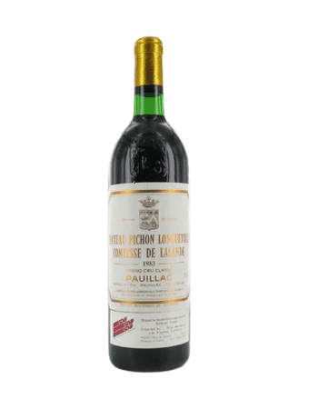 Chateau Pichon Longueville Comtesse de Lalande 1983