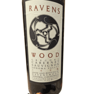 Sangiacomo Merlot Ravenswood Winery 1996