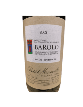 Barolo Bartolo Mascarello 2003