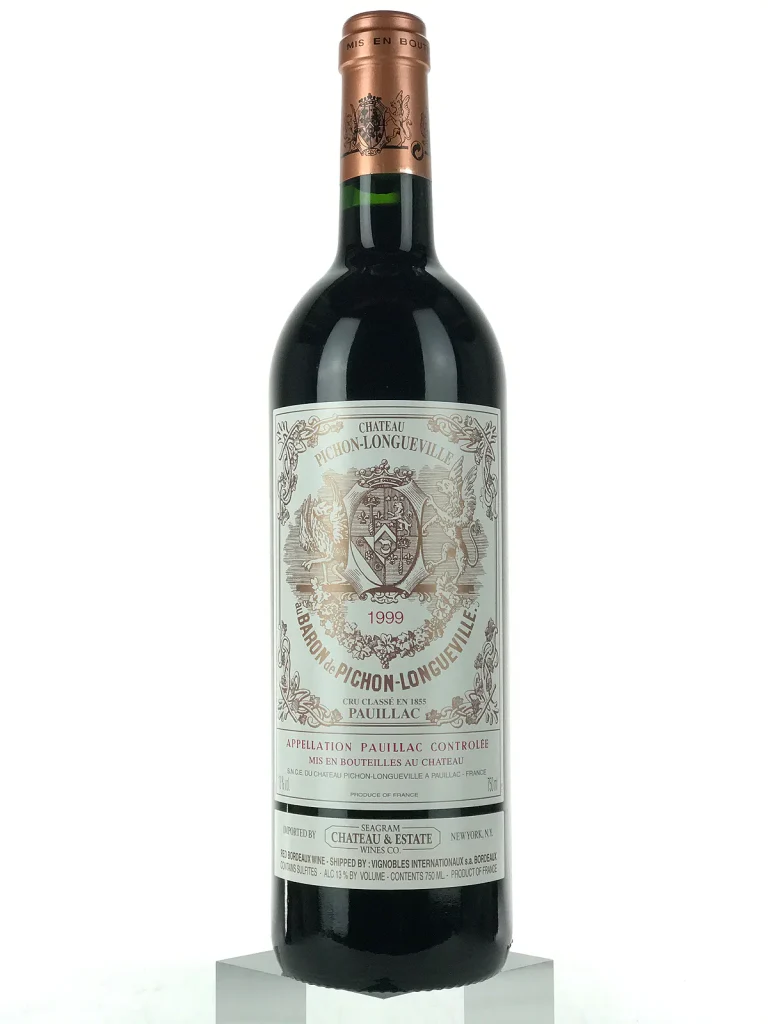 Chateau Pichon-Longueville au Baron de Pichon-Longueville 1999